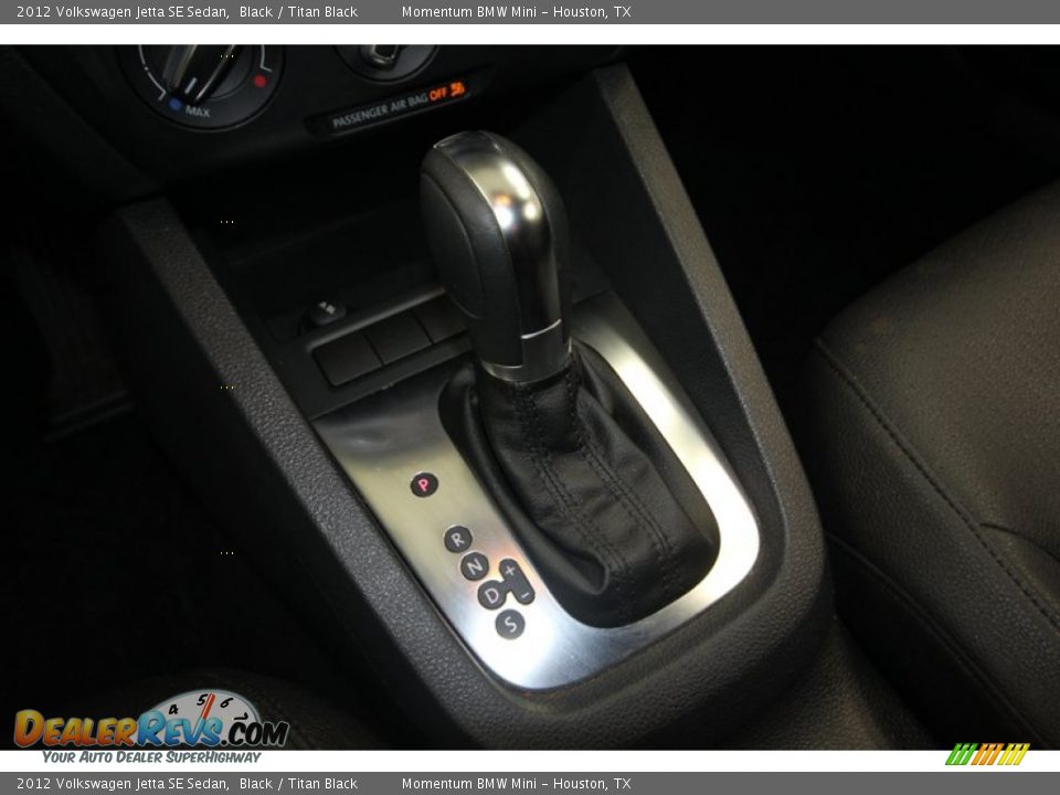 2012 Volkswagen Jetta SE Sedan Black / Titan Black Photo #21