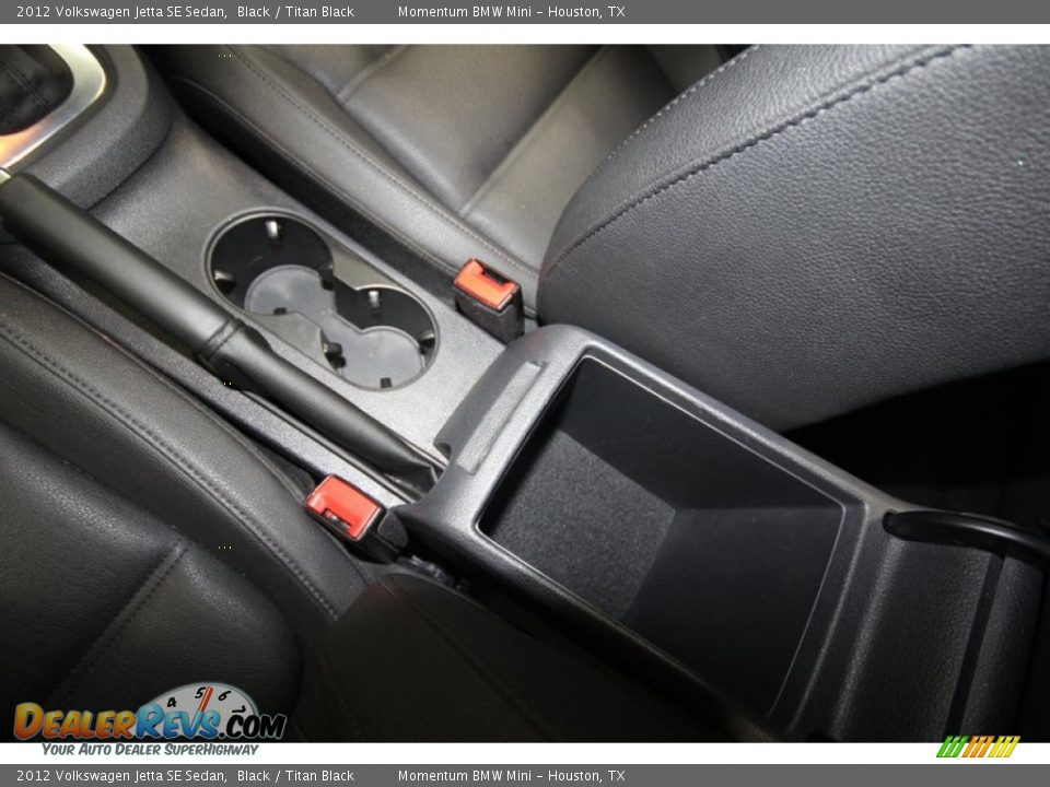 2012 Volkswagen Jetta SE Sedan Black / Titan Black Photo #22