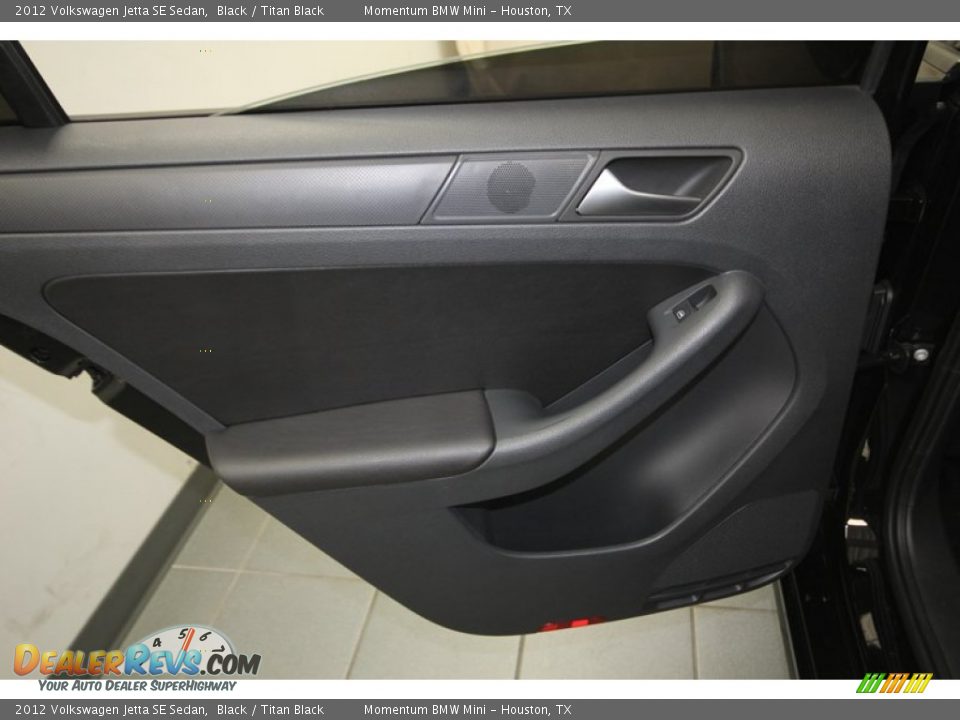 2012 Volkswagen Jetta SE Sedan Black / Titan Black Photo #25