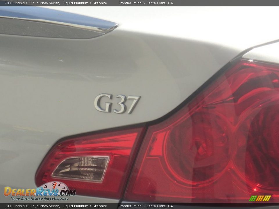 2010 Infiniti G 37 Journey Sedan Liquid Platinum / Graphite Photo #7