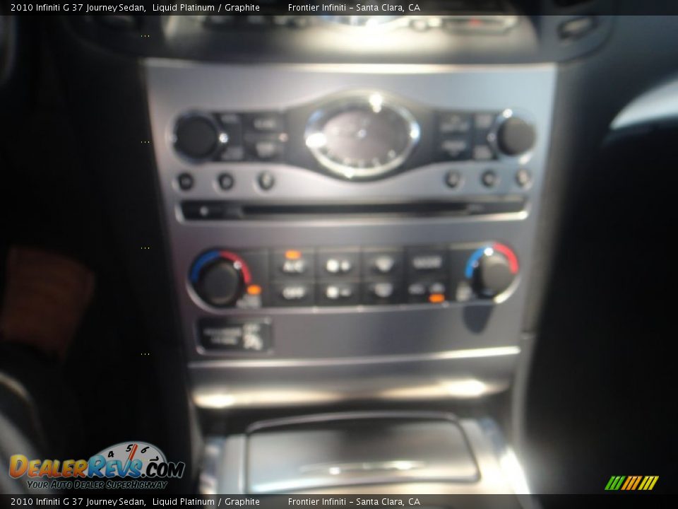 2010 Infiniti G 37 Journey Sedan Liquid Platinum / Graphite Photo #13