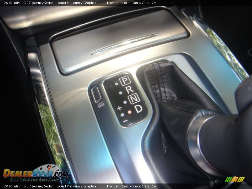 2010 Infiniti G 37 Journey Sedan Liquid Platinum / Graphite Photo #14