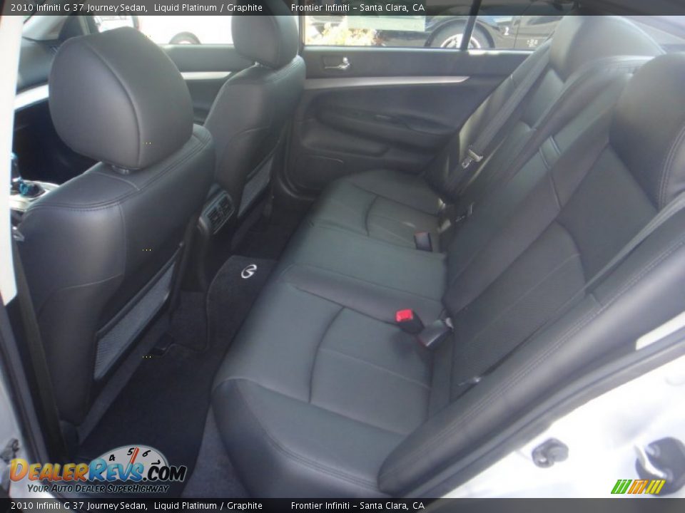 2010 Infiniti G 37 Journey Sedan Liquid Platinum / Graphite Photo #20