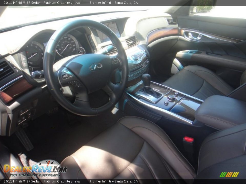 Java Interior - 2011 Infiniti M 37 Sedan Photo #20
