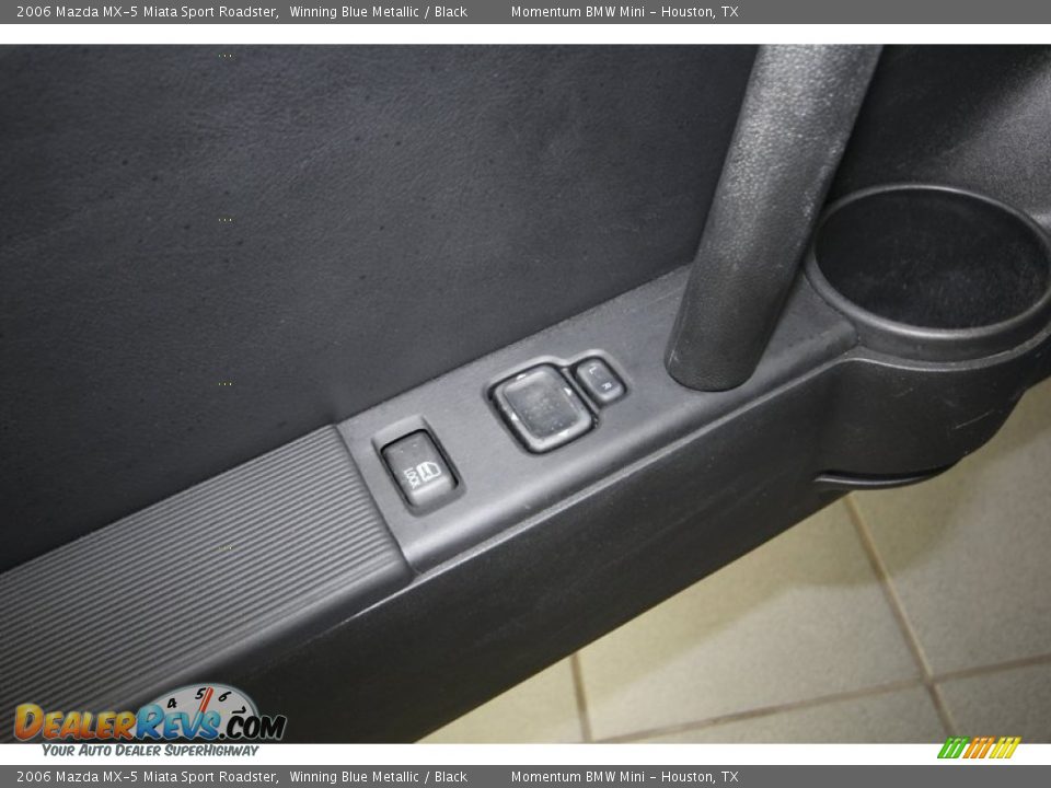 2006 Mazda MX-5 Miata Sport Roadster Winning Blue Metallic / Black Photo #15