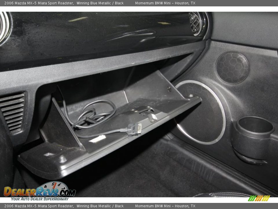2006 Mazda MX-5 Miata Sport Roadster Winning Blue Metallic / Black Photo #16