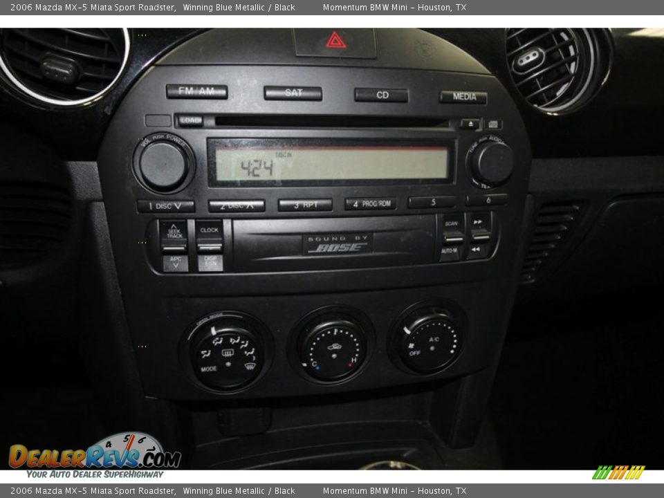 Audio System of 2006 Mazda MX-5 Miata Sport Roadster Photo #18