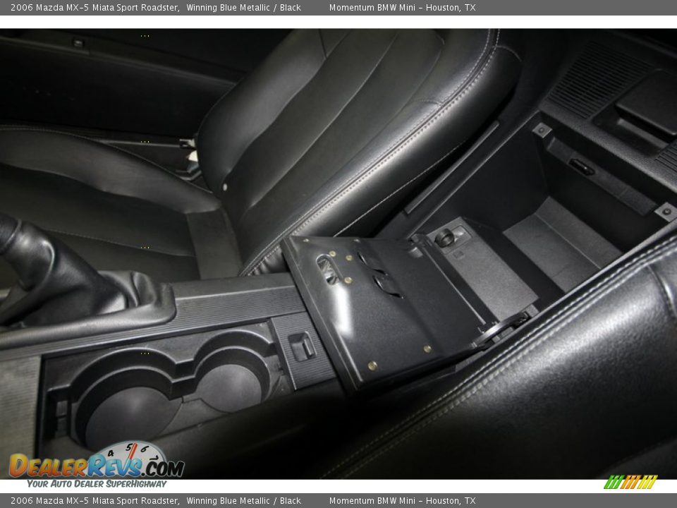 2006 Mazda MX-5 Miata Sport Roadster Winning Blue Metallic / Black Photo #21