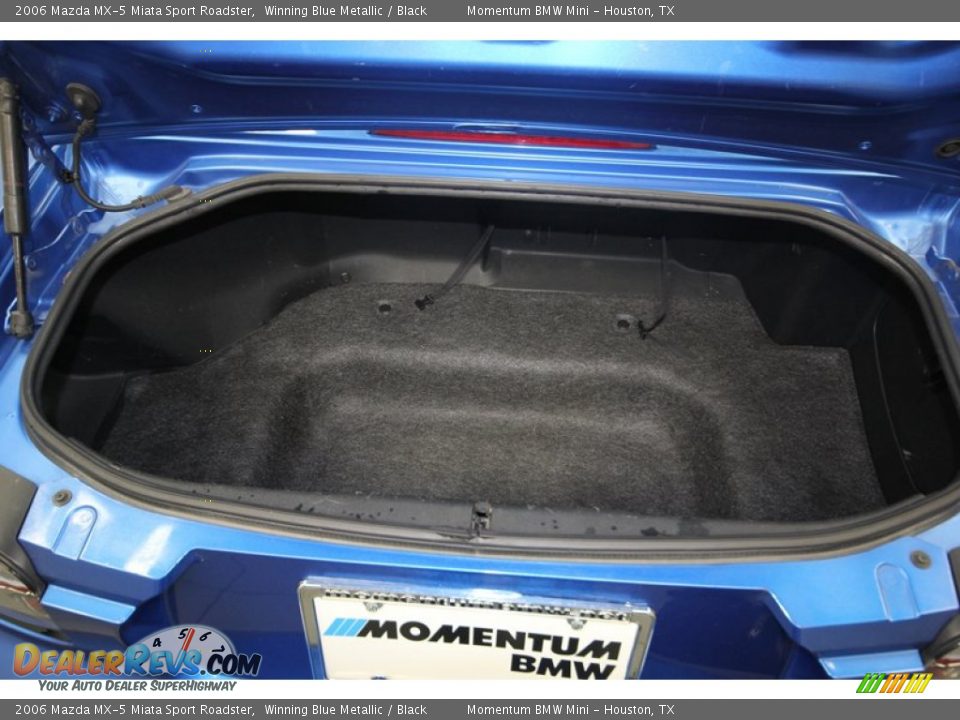 2006 Mazda MX-5 Miata Sport Roadster Winning Blue Metallic / Black Photo #27