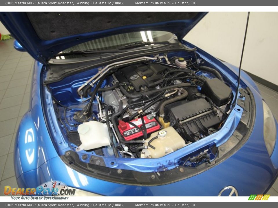 2006 Mazda MX-5 Miata Sport Roadster 2.0 Liter DOHC 16V VVT 4 Cylinder Engine Photo #31