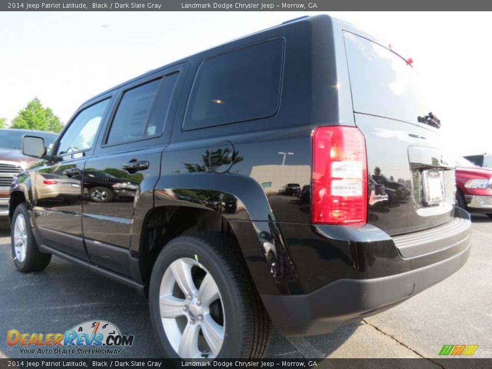 2014 Jeep Patriot Latitude Black / Dark Slate Gray Photo #2