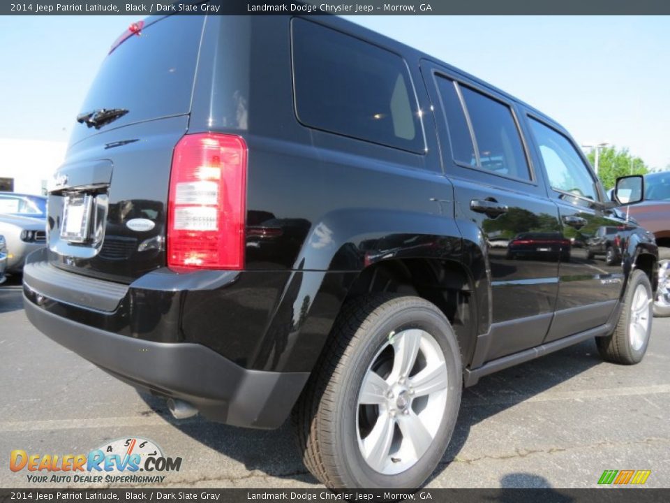 2014 Jeep Patriot Latitude Black / Dark Slate Gray Photo #3
