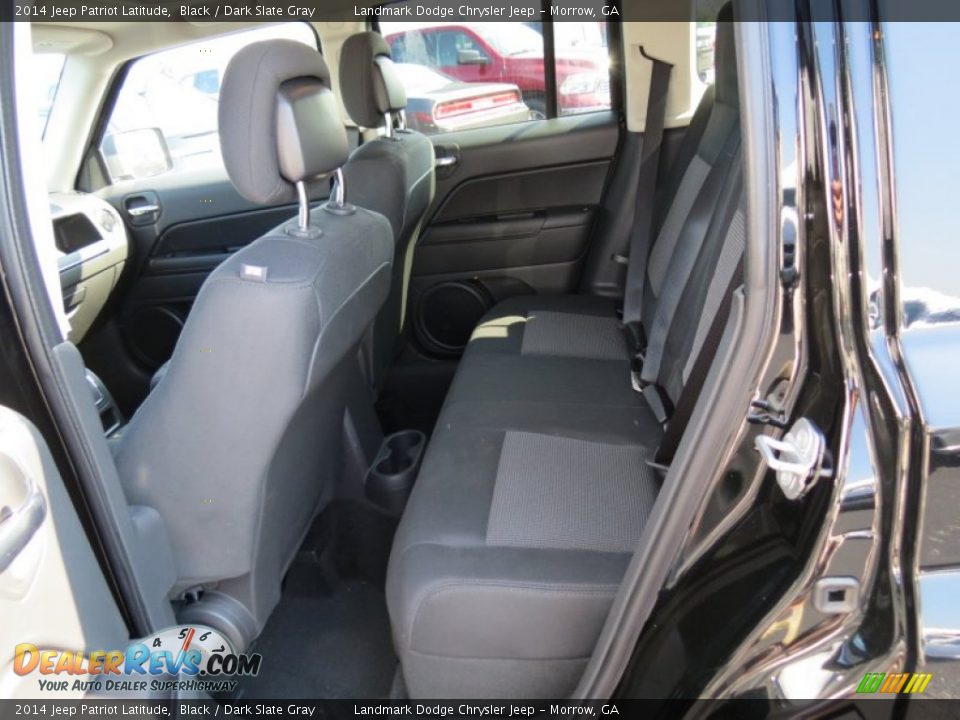 2014 Jeep Patriot Latitude Black / Dark Slate Gray Photo #7
