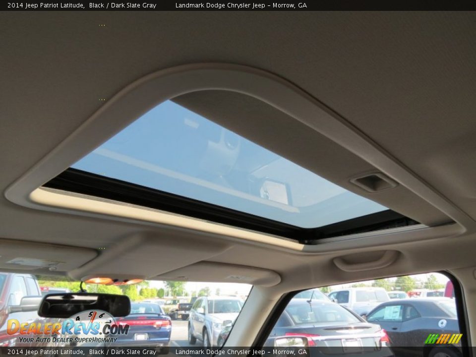 2014 Jeep Patriot Latitude Black / Dark Slate Gray Photo #9