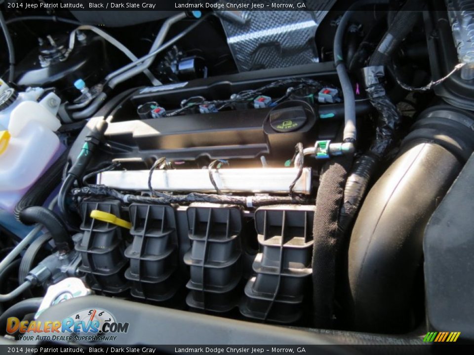 2014 Jeep Patriot Latitude Black / Dark Slate Gray Photo #11