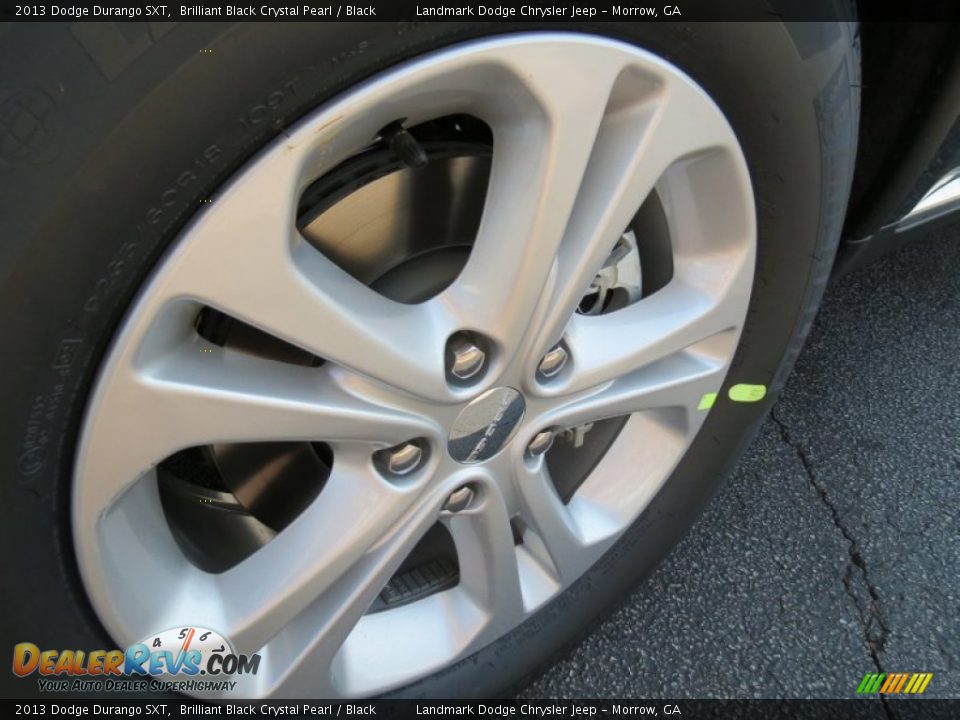 2013 Dodge Durango SXT Brilliant Black Crystal Pearl / Black Photo #5