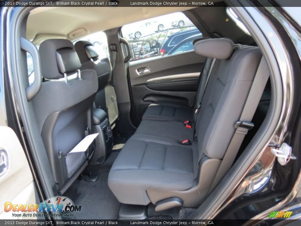 2013 Dodge Durango SXT Brilliant Black Crystal Pearl / Black Photo #7