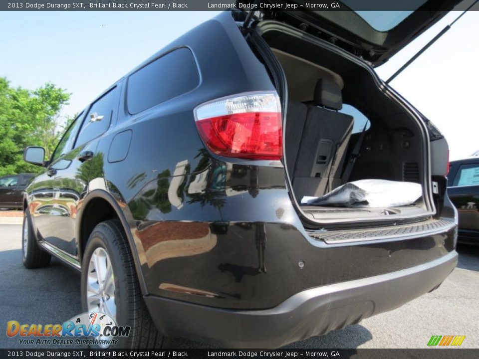 2013 Dodge Durango SXT Brilliant Black Crystal Pearl / Black Photo #9