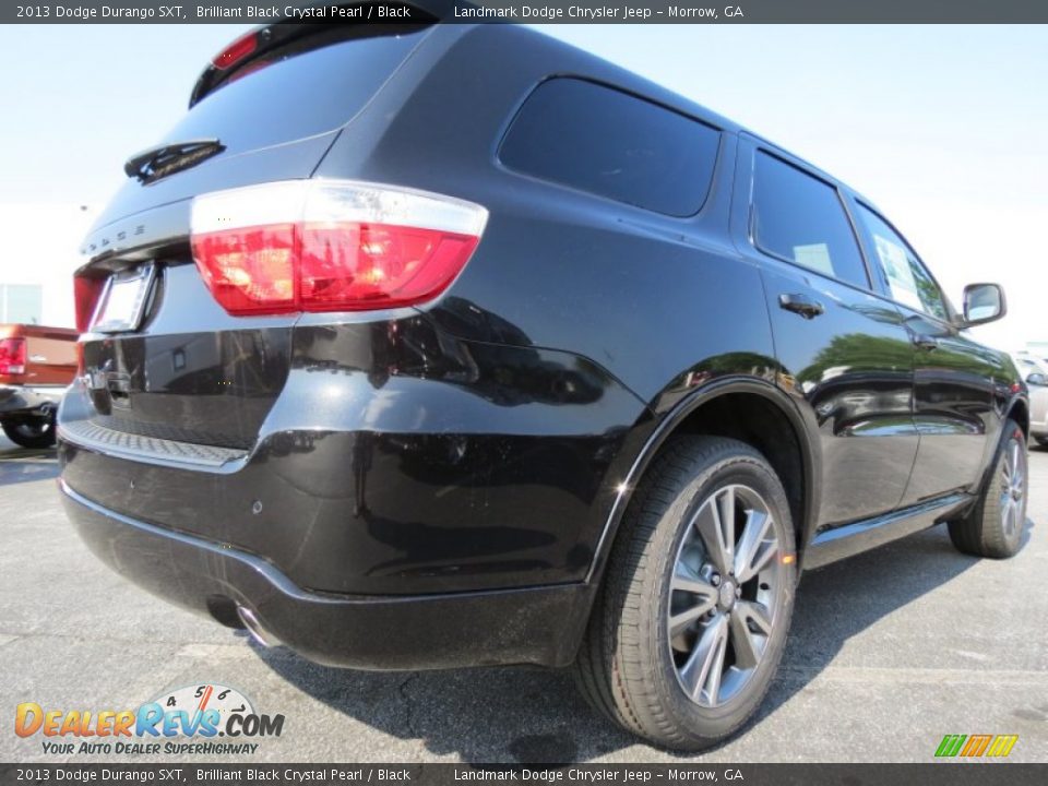 2013 Dodge Durango SXT Brilliant Black Crystal Pearl / Black Photo #3