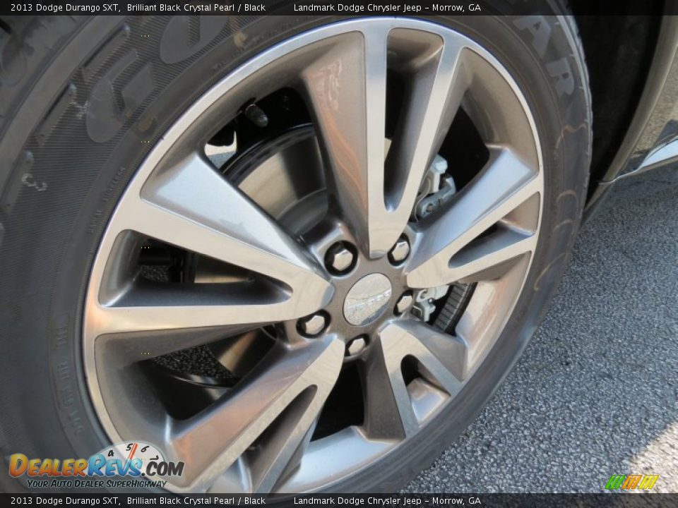2013 Dodge Durango SXT Brilliant Black Crystal Pearl / Black Photo #5