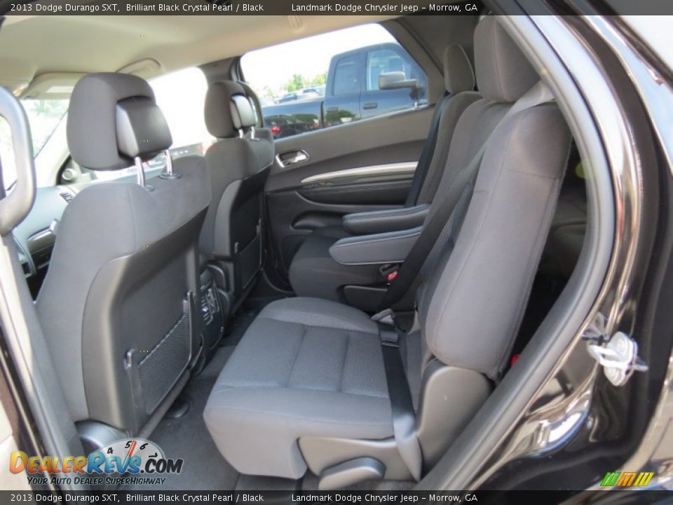 2013 Dodge Durango SXT Brilliant Black Crystal Pearl / Black Photo #7