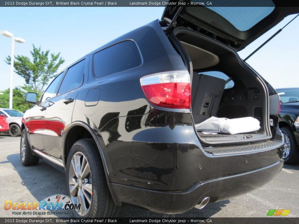 2013 Dodge Durango SXT Brilliant Black Crystal Pearl / Black Photo #9