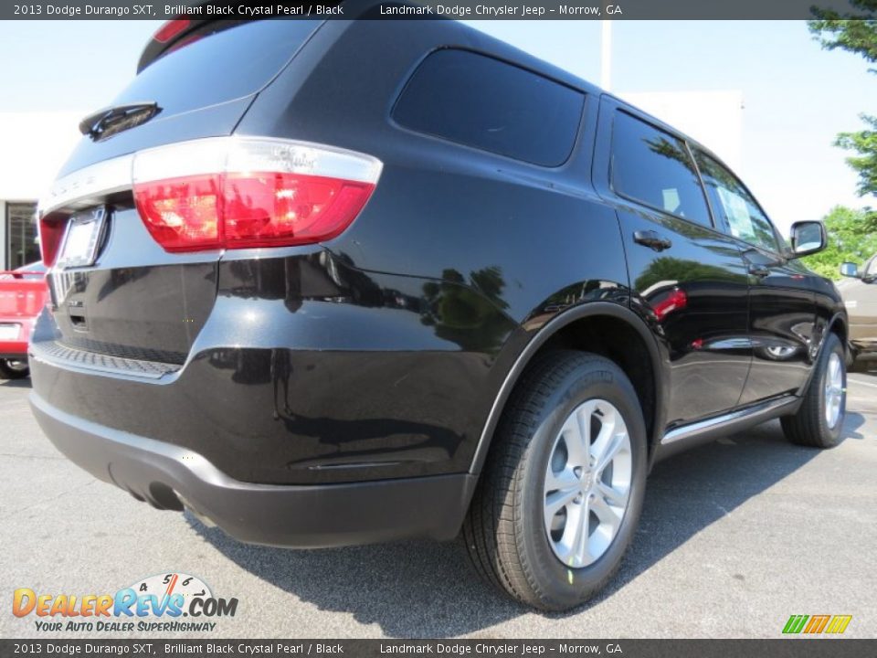 2013 Dodge Durango SXT Brilliant Black Crystal Pearl / Black Photo #3