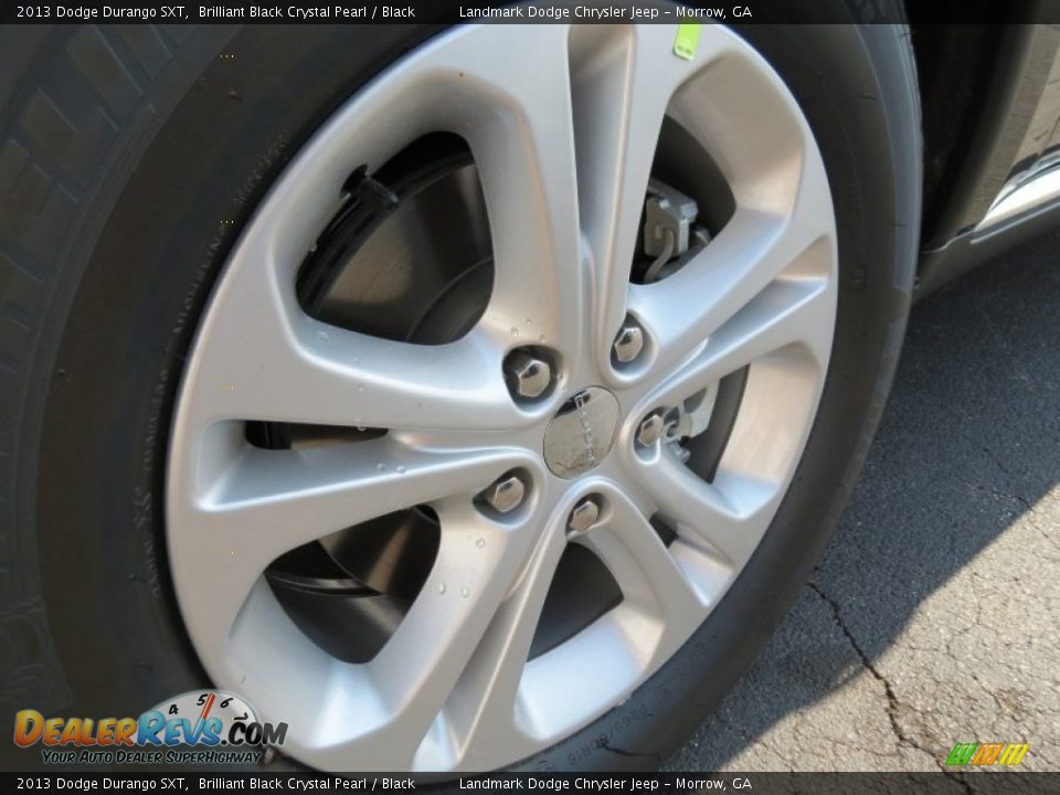 2013 Dodge Durango SXT Brilliant Black Crystal Pearl / Black Photo #5