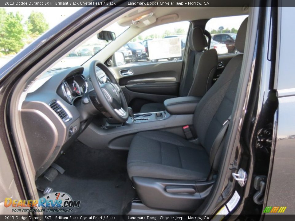 2013 Dodge Durango SXT Brilliant Black Crystal Pearl / Black Photo #6