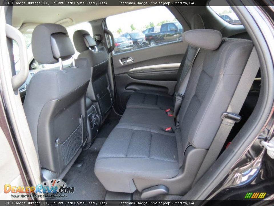 2013 Dodge Durango SXT Brilliant Black Crystal Pearl / Black Photo #7