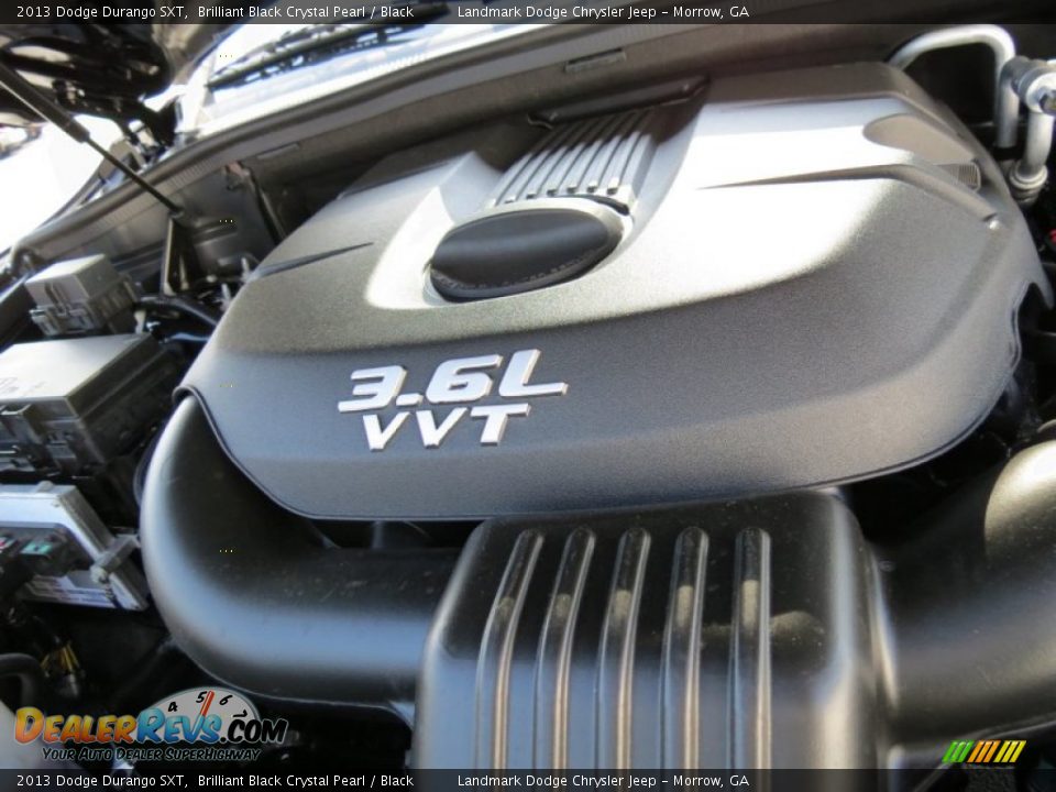 2013 Dodge Durango SXT Brilliant Black Crystal Pearl / Black Photo #10