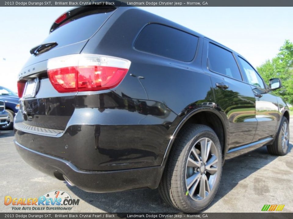 2013 Dodge Durango SXT Brilliant Black Crystal Pearl / Black Photo #3