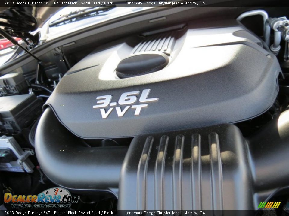 2013 Dodge Durango SXT Brilliant Black Crystal Pearl / Black Photo #10