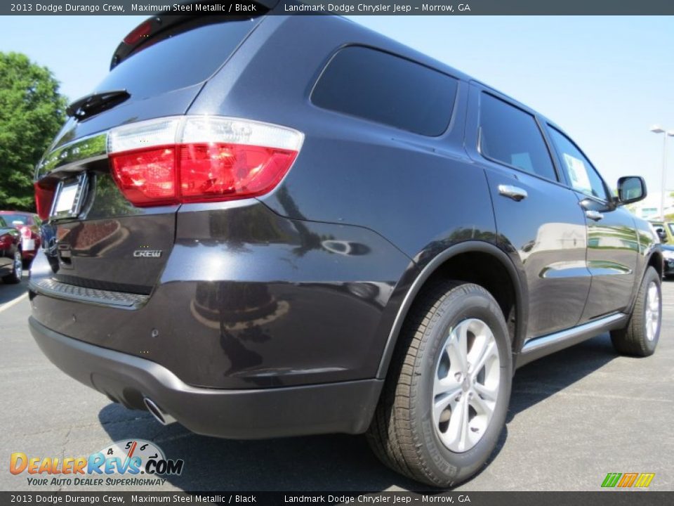 2013 Dodge Durango Crew Maximum Steel Metallic / Black Photo #3