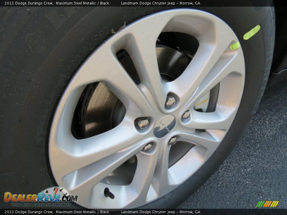2013 Dodge Durango Crew Maximum Steel Metallic / Black Photo #5