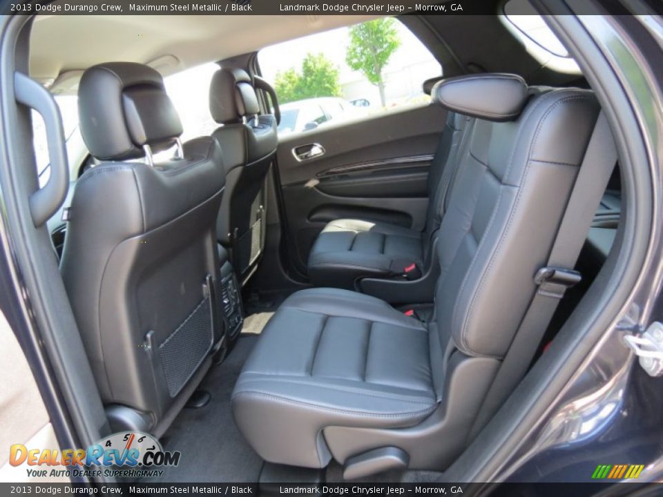 2013 Dodge Durango Crew Maximum Steel Metallic / Black Photo #7