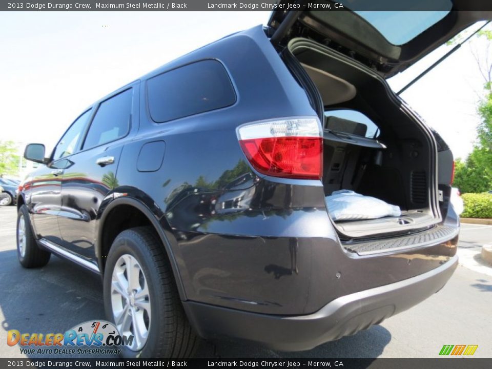 2013 Dodge Durango Crew Maximum Steel Metallic / Black Photo #9