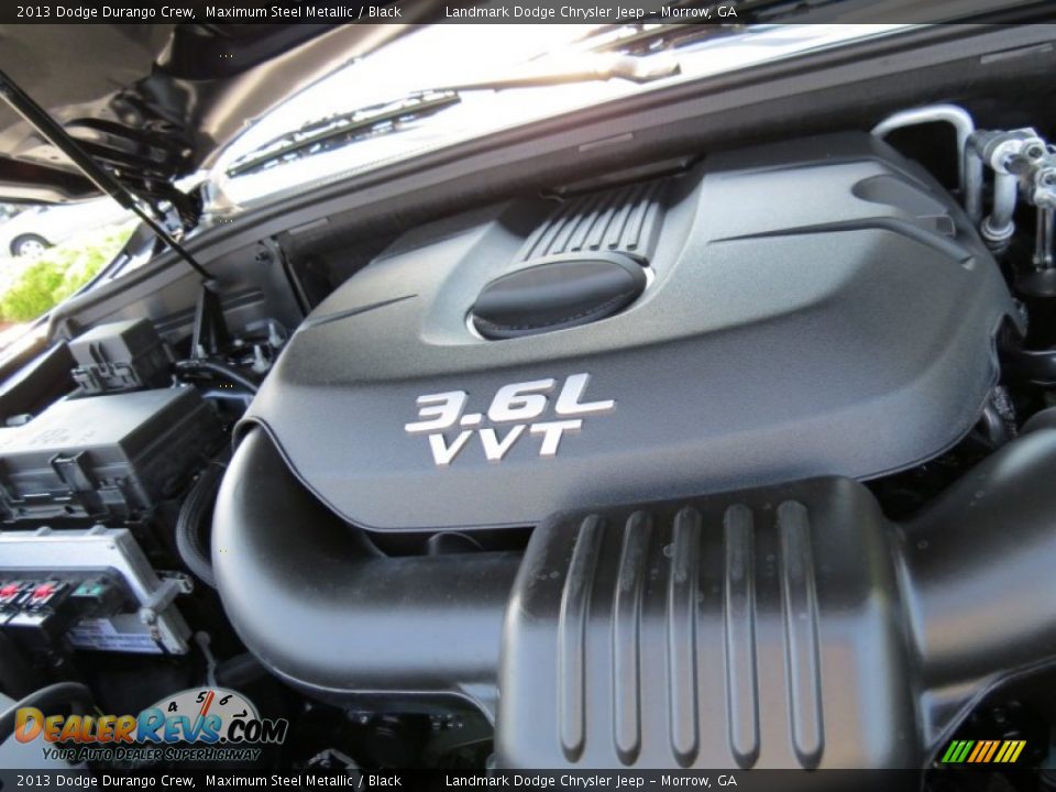 2013 Dodge Durango Crew Maximum Steel Metallic / Black Photo #10