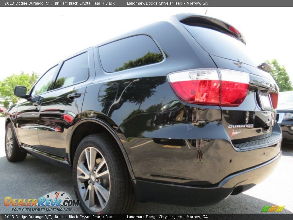 Brilliant Black Crystal Pearl 2013 Dodge Durango R/T Photo #2