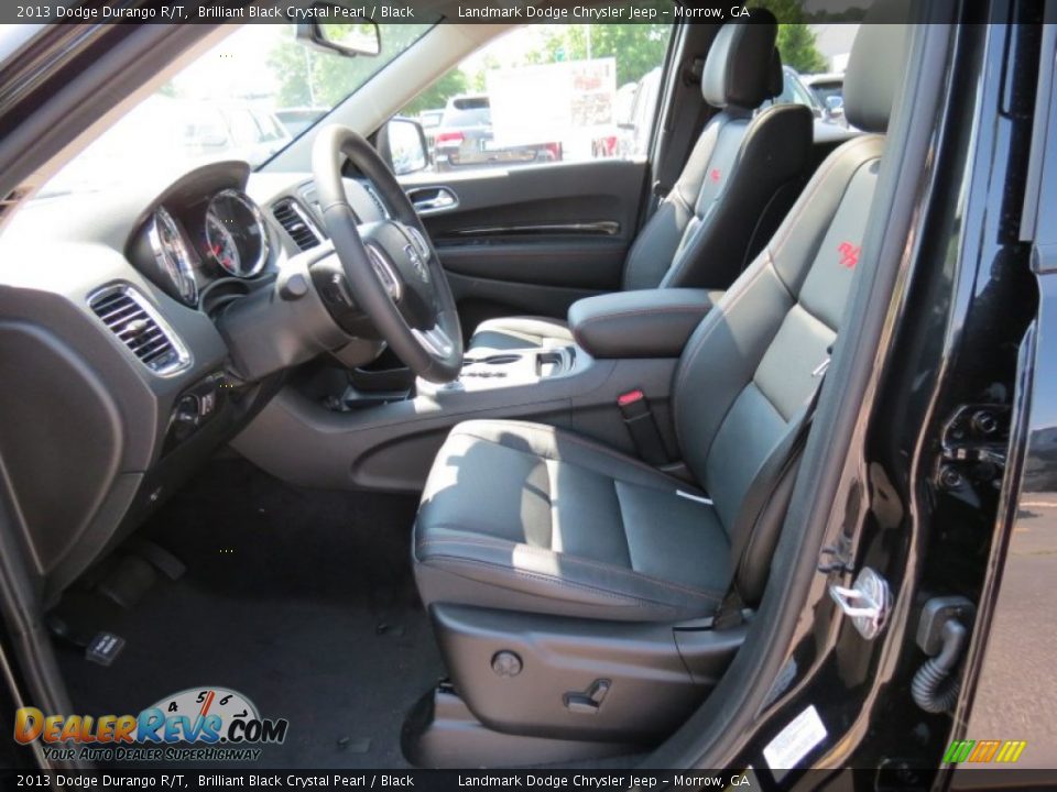Black Interior - 2013 Dodge Durango R/T Photo #6