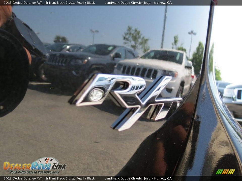 2013 Dodge Durango R/T Brilliant Black Crystal Pearl / Black Photo #10