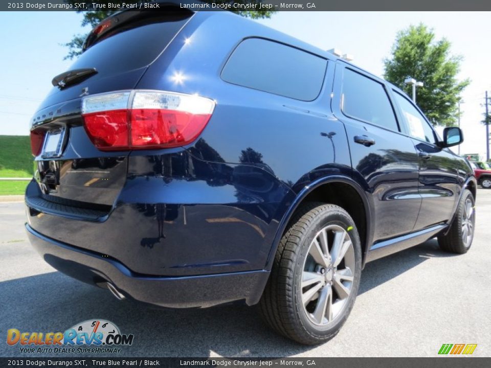 2013 Dodge Durango SXT True Blue Pearl / Black Photo #3