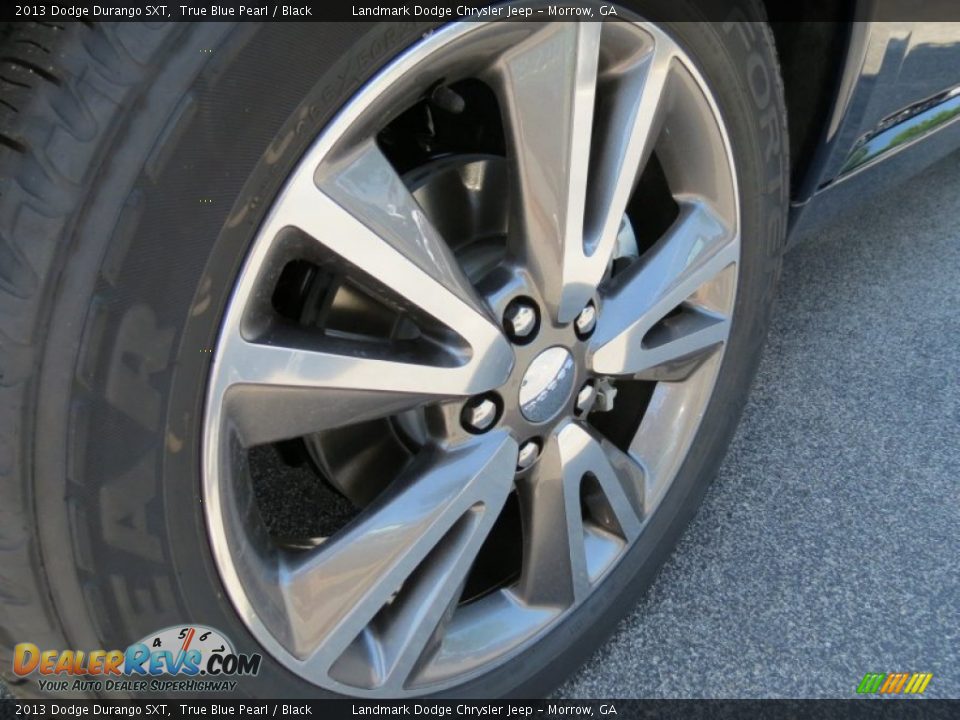 2013 Dodge Durango SXT True Blue Pearl / Black Photo #5