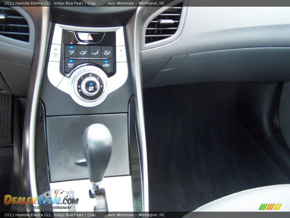 2011 Hyundai Elantra GLS Indigo Blue Pearl / Gray Photo #19