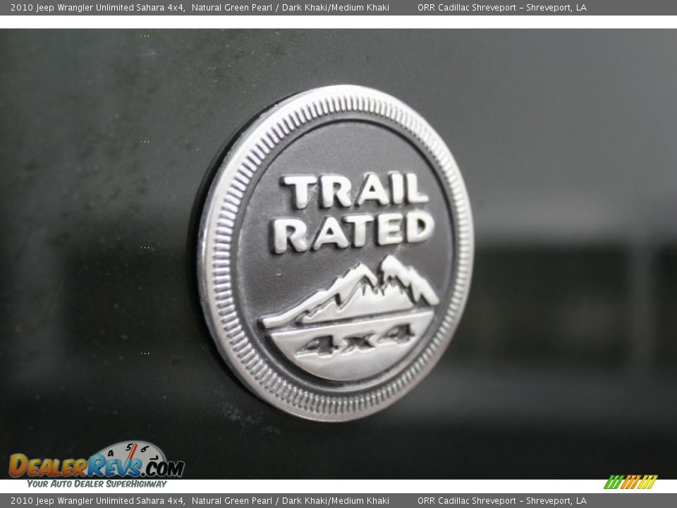 2010 Jeep Wrangler Unlimited Sahara 4x4 Natural Green Pearl / Dark Khaki/Medium Khaki Photo #10