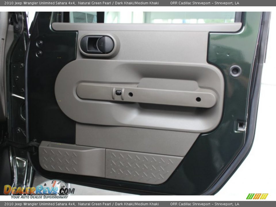 2010 Jeep Wrangler Unlimited Sahara 4x4 Natural Green Pearl / Dark Khaki/Medium Khaki Photo #20