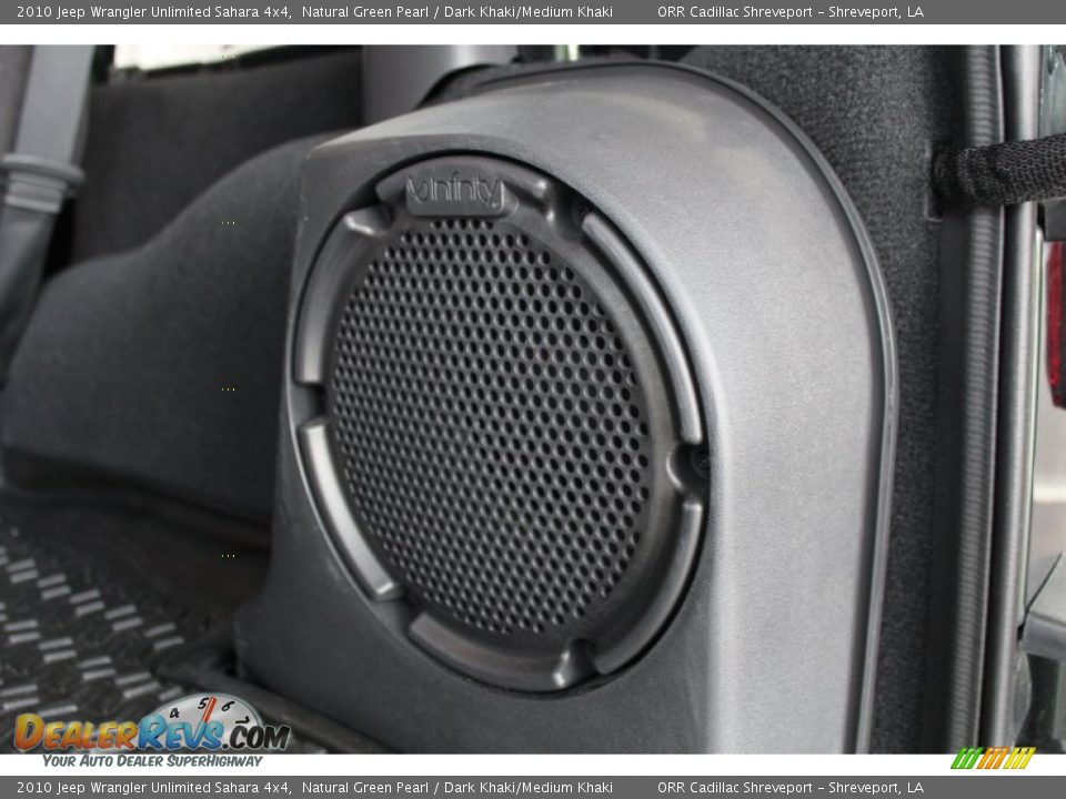 2010 Jeep Wrangler Unlimited Sahara 4x4 Natural Green Pearl / Dark Khaki/Medium Khaki Photo #28