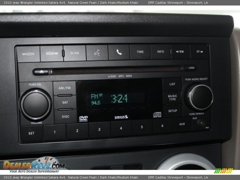 2010 Jeep Wrangler Unlimited Sahara 4x4 Natural Green Pearl / Dark Khaki/Medium Khaki Photo #29