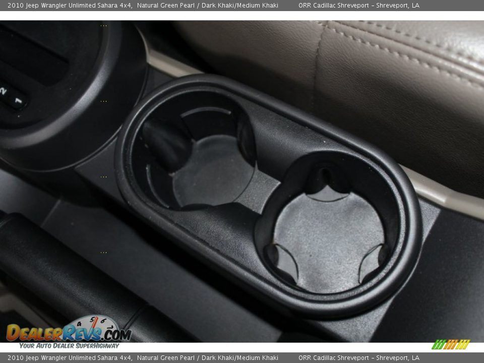 2010 Jeep Wrangler Unlimited Sahara 4x4 Natural Green Pearl / Dark Khaki/Medium Khaki Photo #30