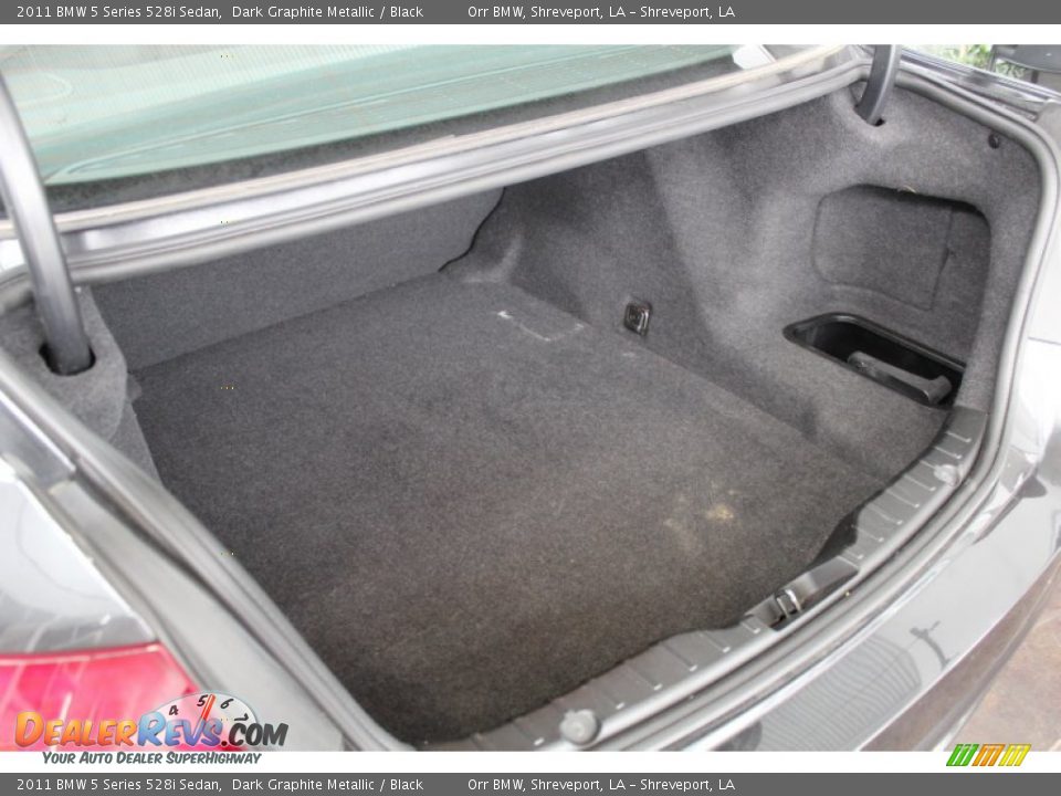 2011 BMW 5 Series 528i Sedan Trunk Photo #24